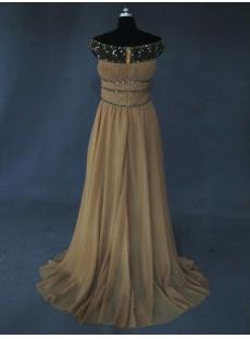 Illusion Neckline Vintage Evening Dress IMG_2666