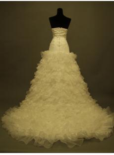 Strapless Romantic 2012 Bridal Gowns Boston 228