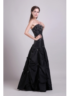 Black Pick up Best Quinceanera Gown 0840