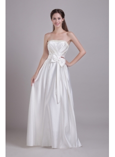 Clearance Ivory Simple Sweet 15 Gown Cheap 0772