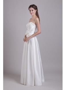 Clearance Ivory Simple Sweet 15 Gown Cheap 0772