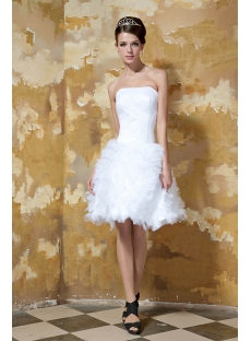 Lovely Informal Short Bridal Gowns 2013 GG1015