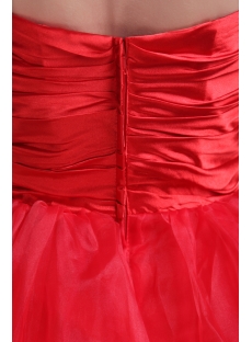 New Arrival Red Puffy Sweet 15 Dresses 1002