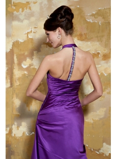 Purple Simple Sexy Evening Dress with T-Back GG1061