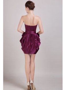 2013 Grape Graduation Dresses Short Discount