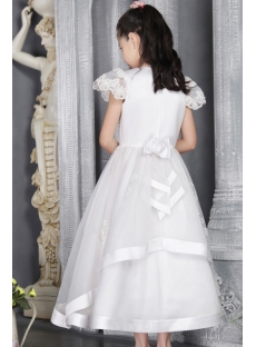Ivory Mini Bridal Gowns for Little Girl 2517