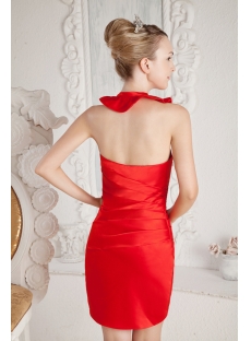 Pretty Short Red Cocktail Dress
