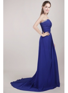 Strapless Chiffon Exquisite 2013 Evening Dress Cheap