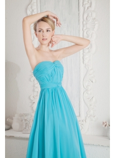 Turquoise Plus Size Prom Dress for Spring