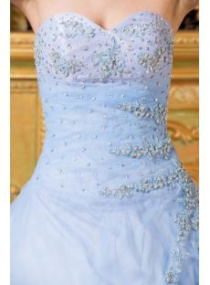 Light Blue Popular Cheap Quinceanera Dress