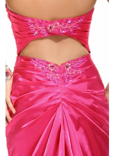 Amazing Hot Pink Summer Evening Dress