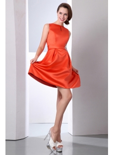 ... Prom Dresses  Homecoming Dresses Lovely Bateau Burnt Orange Short