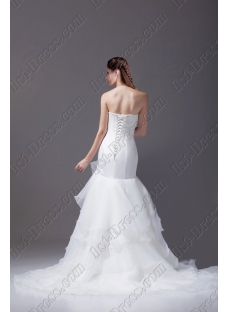 Beautiful Strapless Mermaid Bridal Gown 2015