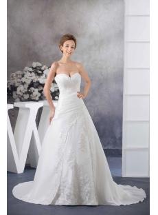 Charming Sweetheart 2015 Wedding Gown