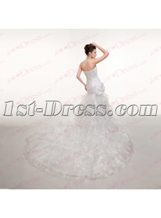 2016 Strapless Mermaid Bridal Gown 