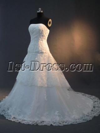 Drop Waist Country Western Bridal Gowns IMG_2900