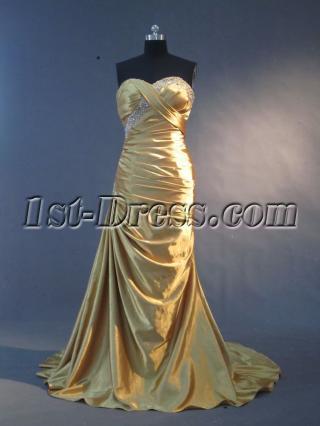 Gold Column Plus Size Prom Dress IMG_2226