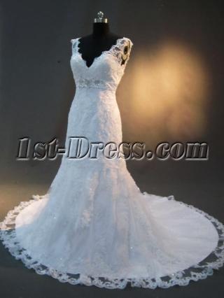 Lace Bridal Gown Timeless Classic IMG_2389
