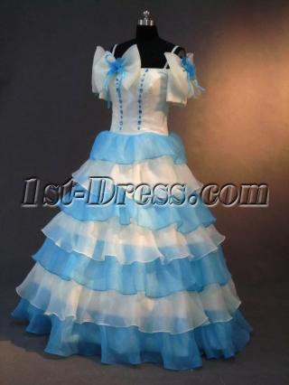 Traditional Sweet 16 Dresses with Short Sleeves IMG_2796