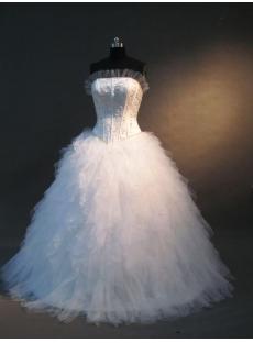 2012 Strapless Ball Gown Wedding Dresses IMG_2323