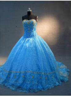 Blue and Gold Quinceanera Dresses 2012 IMG_2277