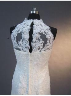 Lace Wedding Dresses with Keyhole Back IMG_2255