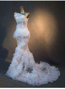 Luxurious Sexy Beach Mermaid Bridal Gown IMG_2757