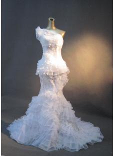 Luxurious Sexy Beach Mermaid Bridal Gown IMG_2757