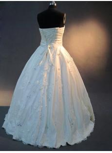 Strapless Ivory Cheap Quinceanera Dress IMG_2415