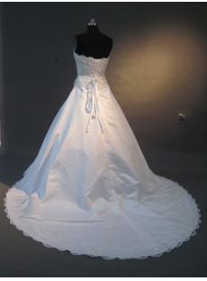 Strapless Princess Bride Wedding Dress IMG_2260