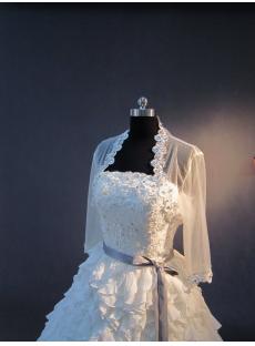 Vintage Mature Luxurious Bridal Gowns with Jacket IMG_2562