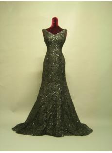 2013 Junoesque V-neckline Evening Dress 2681