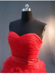 2013 Red Coloured Wedding Dresses IMG_2971