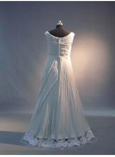 Beaded Scoop Pregnancy Prom Dress IMG_3545