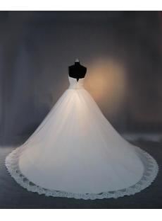 Beautiful Ball Gown Wedding Dresses with sweetheart neckline IMG_4002