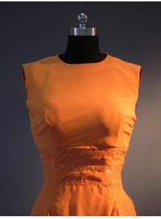 Burnt Orange Short Homecoming Dress IMG_3470