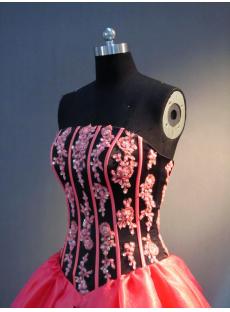 Fuchsia with Black Pretty Quince Dress IMG_3467 