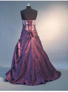 Grape Purple Pretty Quinceanera Dresses IMG_4017 