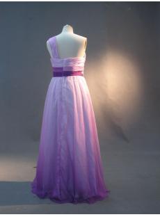 Lilac and Purple Plus Size Prom Dresses One Shoulder IMG_2995