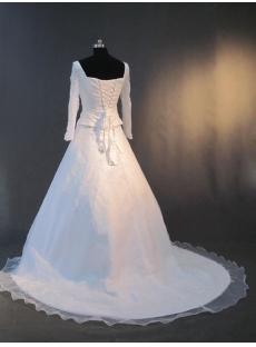 Modest Winter Wedding Gowns with Long Sleeves IMG_3284