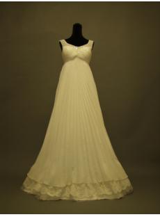 Scoop Pregnancy Wedding Dresses Summer Modest 231