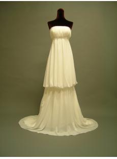 Unique Strapless Empire Bridal Gown 2615
