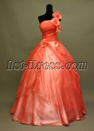 2011 One Shoulder Mexican Quinceanera Dresses img_6914