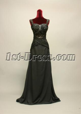 Black Formal Plus Size Prom Dress IMG_7151