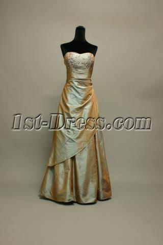 Sage Plus Size Military Ball Gown IMG_7160