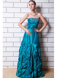 Best Hunt Green Romantic Quinceanera Dress IMG_0678