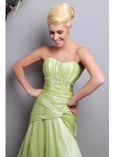 Bug Green 2013 Sheath Quince Dress with Sweetheart SOV113051