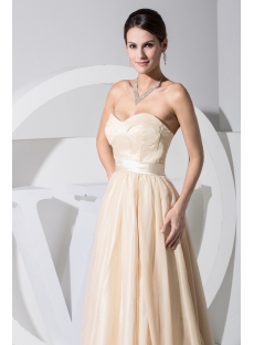 Champagne Sweetheart Cheap Celebrity Club Dresses WD1-021