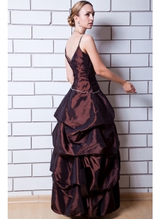 Chocolate Military Ball Gown Long IMG_0727