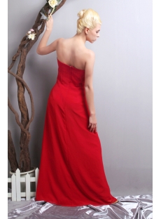Classical Simple Plus Size Prom Dresses 2013 Red SOV111017